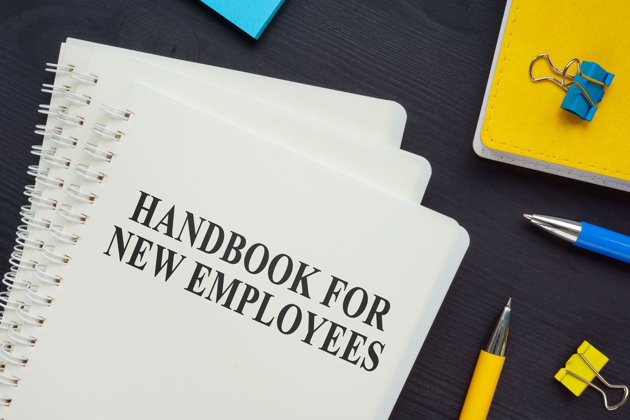 New employee handbook